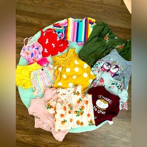 Baby Girl Clothes Bundle